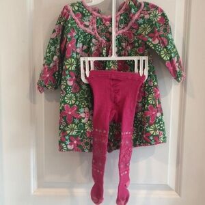 18M Le Top dress and matching tights